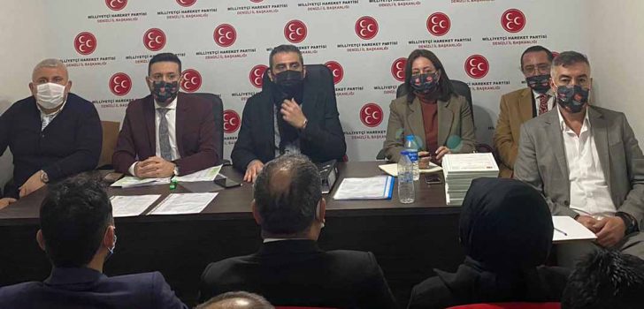 MHP İSTİŞARE TOPLANTISI YAPTI