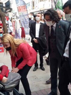 CHP’DEN ESNAF ZİYARETİ