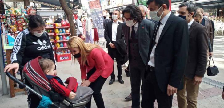 CHP’DEN ESNAF ZİYARETİ