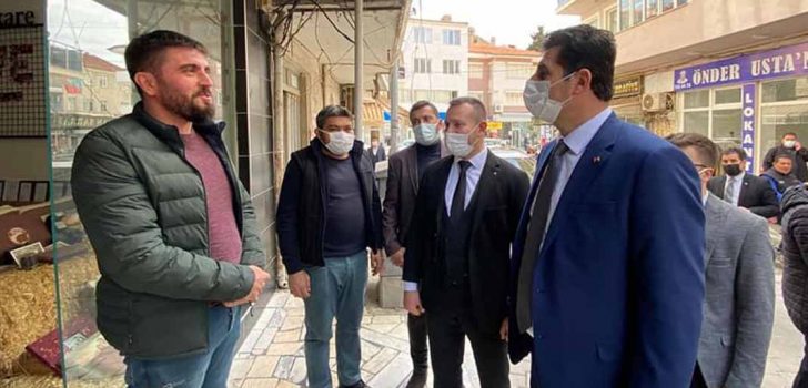 AK PARTİ’DEN ÇİVRİL ZİYARETİ