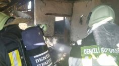 ÇAMELİ’DE EV YANGINI KORKUTTU