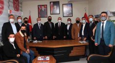 BAŞKAN ZOLAN’DAN MHP’YE ZİYARET