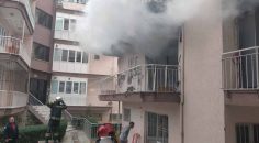 DENİZLİ’DE KORKUTAN YANGIN