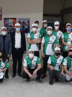 ÇİVRİLLİ SPORCULAR ŞAMPİYONAYA HAZIRLANIYOR