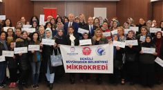 BÜYÜKŞEHİR KADINLARA UMUT OLMAYA DEVAM EDİYOR