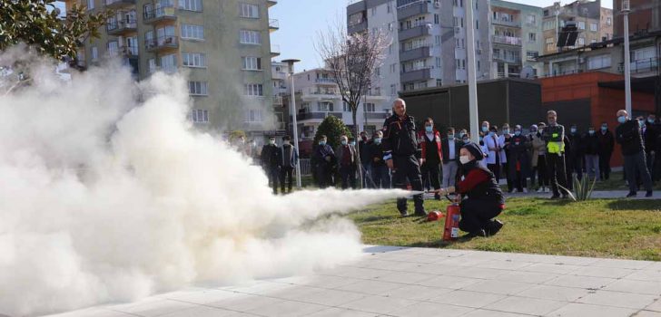 DESKİ’DEN GERÇEĞİNİ ARATMAYAN TATBİKAT