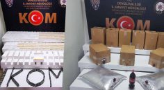 DENİZLİ’DE KAÇAKÇILARA OPERASYON