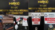 UYUŞTURUCUYU ÇATI KİREMİTLERİNİN ALTINA SAKLAMIŞLAR