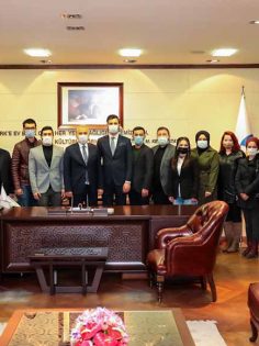 GENÇLİK KOLLARI’NDAN BAŞKAN ZOLAN’A ZİYARET
