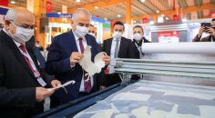 BAŞKAN ZOLAN TEKSTİL MAKİNELERİ FUARI’NI ZİYARET ETTİ