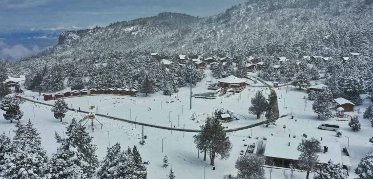TELEFERİK VE BAĞBAŞI YAYLASI’NDA MÜTHİŞ MANZARA