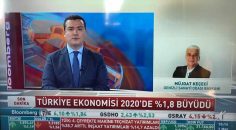 TÜRKİYE, 2020 YILINDA % 1,8 BÜYÜDÜ