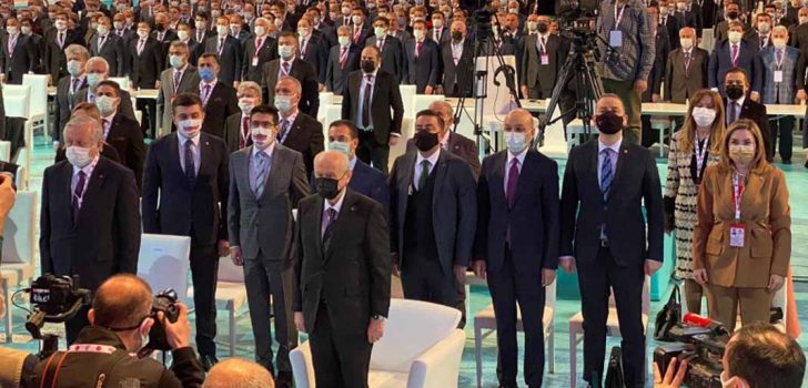 “LİDERİMİZİN EMRİNDE YOLUMUZA DEVAM EDECEĞİZ”