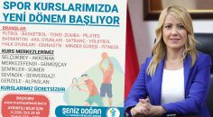 MERKEZEFENDİ SPOR KURSLARINDA YENİ DÖNEM BAŞLIYOR