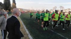 SARAYKÖYSPOR’A MORAL ZİYARETİ