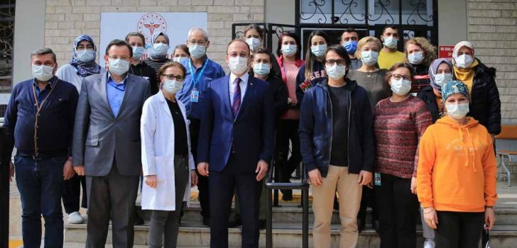BAŞKAN ÖRKİ SAĞLIK ÇALIŞANLARINI UNUTMADI