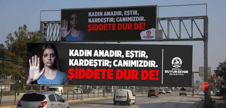 KADINA ŞİDDETE YETER