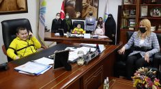 BAŞKAN DOĞAN KOLTUĞUNU ÇOCUKLARA DEVRETTİ