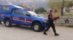 CAMİDEN HALI ÇALANLAR YAKALANDI