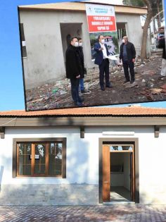 YUKARIŞAMLI MAHALLE KONAĞI HİZMETE HAZIR
