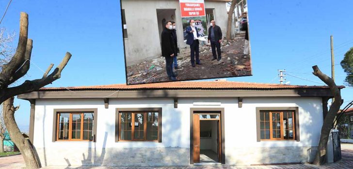 YUKARIŞAMLI MAHALLE KONAĞI HİZMETE HAZIR