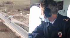 HELİKOPTERLE DENETİM YAPIP CEZA KESTİLER