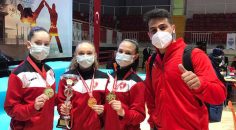DENİZLİ’NİN ALTIN KIZLARINDAN TURNUVA REKORU