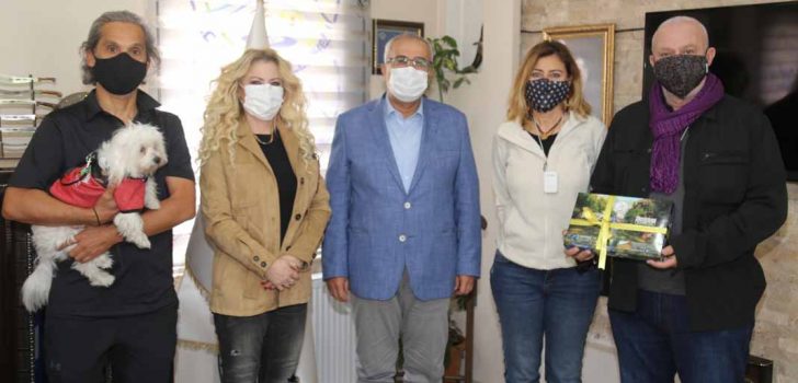 TURİZMCİ KINAY VE GAZETECİ DAĞDEVİREN ÇAMELİ’Yİ ZİYARET ETTİ