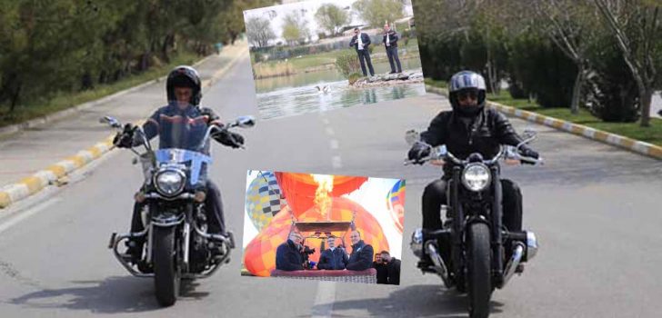 BAKAN VE BAŞKANDAN MOTOSİKLETLE PAMUKKALE TURU