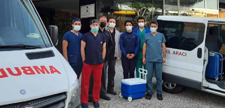 84 YAŞINDA ÖLEN KADININ ORGANI UMUT OLDU