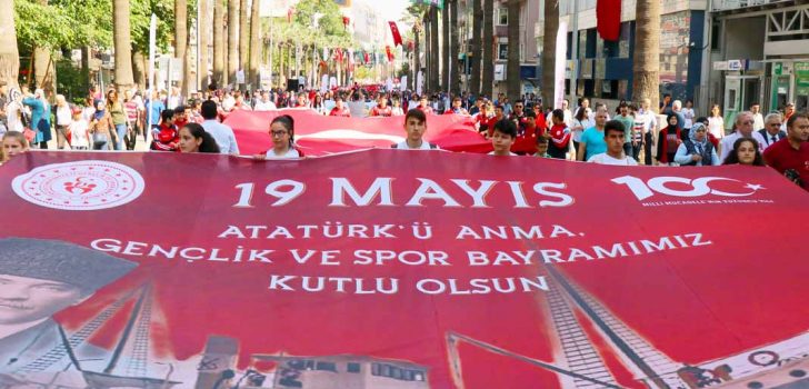 19 MAYIS COŞKUYLA KUTLANACAK