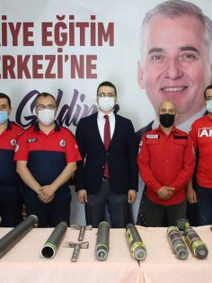 BÜYÜKŞEHİR’DEN AKUT’A MALZEME DESTEĞİ