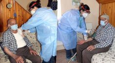 94 YAŞINDA KORONAVİRÜS AŞISINI OLDU