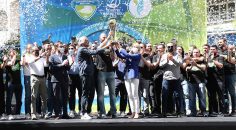 ŞAMPİYONLUK MERKEZEFENDİ BELEDİYESİ’NDE KUTLANDI