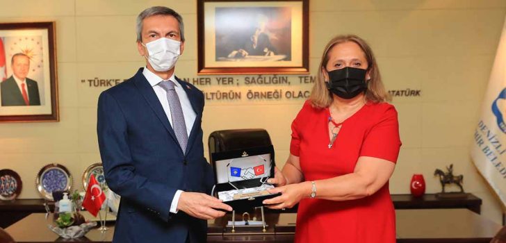 KOSOVA BAŞKONSOLOSU’NDAN BÜYÜKŞEHİR’İ ZİYARET