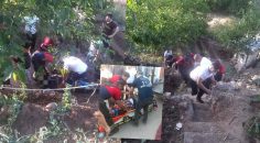 KUYUYA DÜŞEN YAŞLI ADAMI İTFAİYE KURTARDI