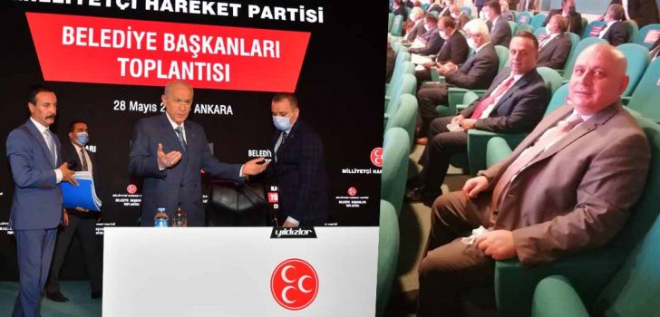 MHP BELEDİYE BAŞKANLARI TOPLANDI