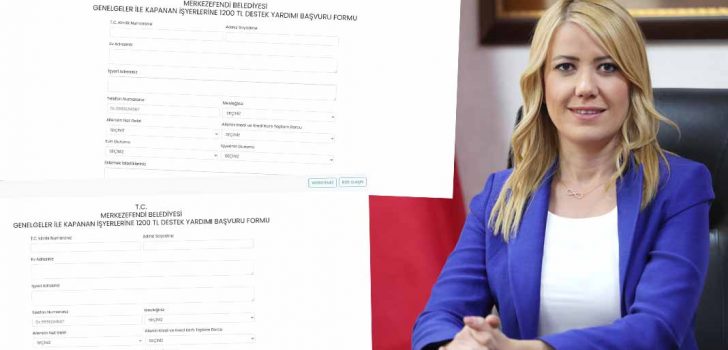 MERKEZEFENDİ BELEDİYESİ’NDEN ESNAFA 1200 TL DESTEK