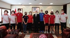 MİLLİLERDEN BAŞKAN ZOLAN’A ZİYARET