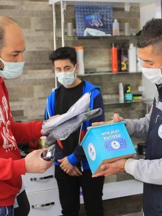 PAMUKKALE’DE ATIK JİLETLER DE AYRI TOPLANIYOR