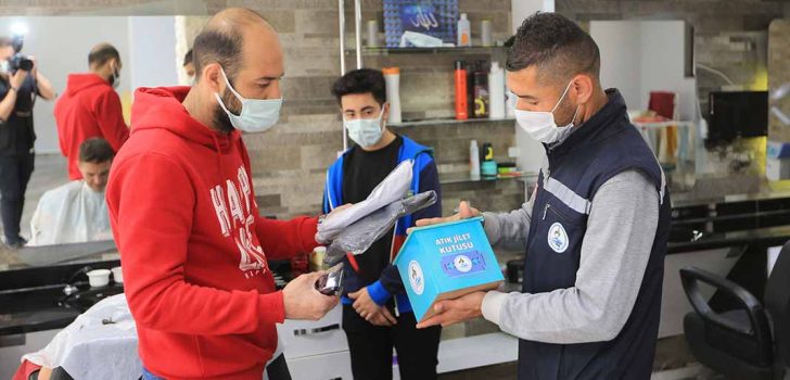 PAMUKKALE’DE ATIK JİLETLER DE AYRI TOPLANIYOR