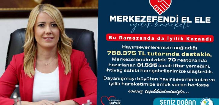 MERKEZEFENDİ’DE BU YIL DA İYİLİK KAZANDI