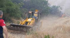 BEKİLLİ’DE YANGIN 3 DEKARLIK ALANI YOK ETTİ