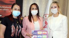 ÇOCUKLARDA SAĞLIK OKURYAZARLIĞI DERGİSİNİ HEDİYE ETTİLER