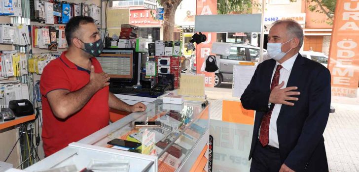 BÜYÜKŞEHİR’İN ESNAFA DESTEK ÖDEMELERİ BAŞLADI