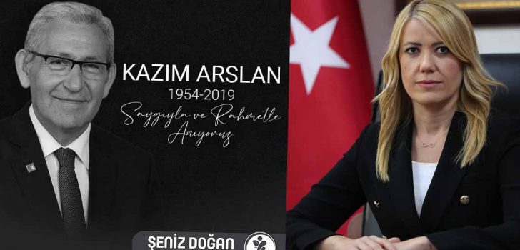 BAŞKAN DOĞAN KAZIM ARSLAN’I UNUTMADI