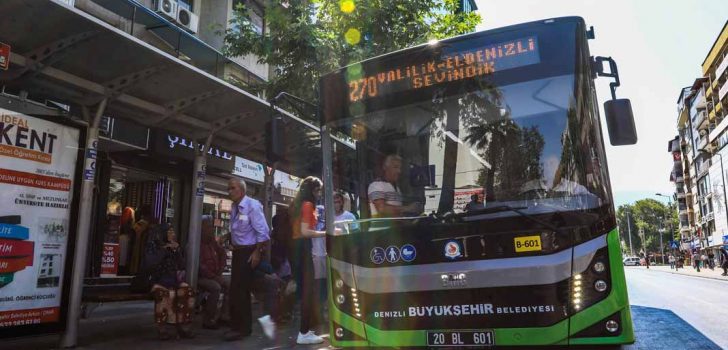 OTOBÜSLER YKS’YE GİRECEKLERE ÜCRETSİZ