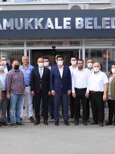 BAŞKAN ÖRKİ, AK PARTİ YÖNETİMİNİ AĞIRLADI
