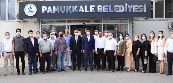 BAŞKAN ÖRKİ, AK PARTİ YÖNETİMİNİ AĞIRLADI