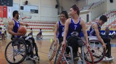 TEKERLEKLİ SANDALYE BASKETBOLCULARI LİGE HAZIR